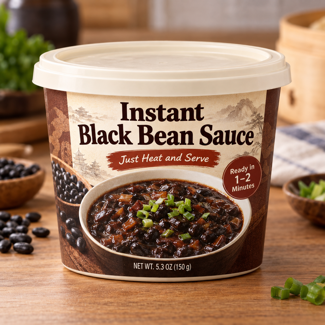 Instant Black Bean Sauce (Just Heat and Serve)