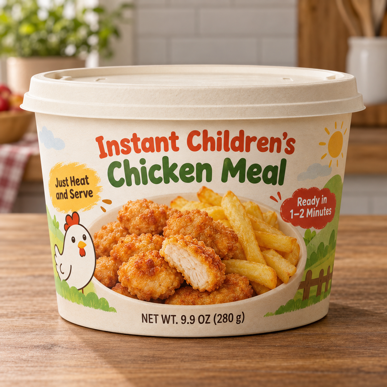 Instant Children's Chicken Meal (Just Heat and Serve)