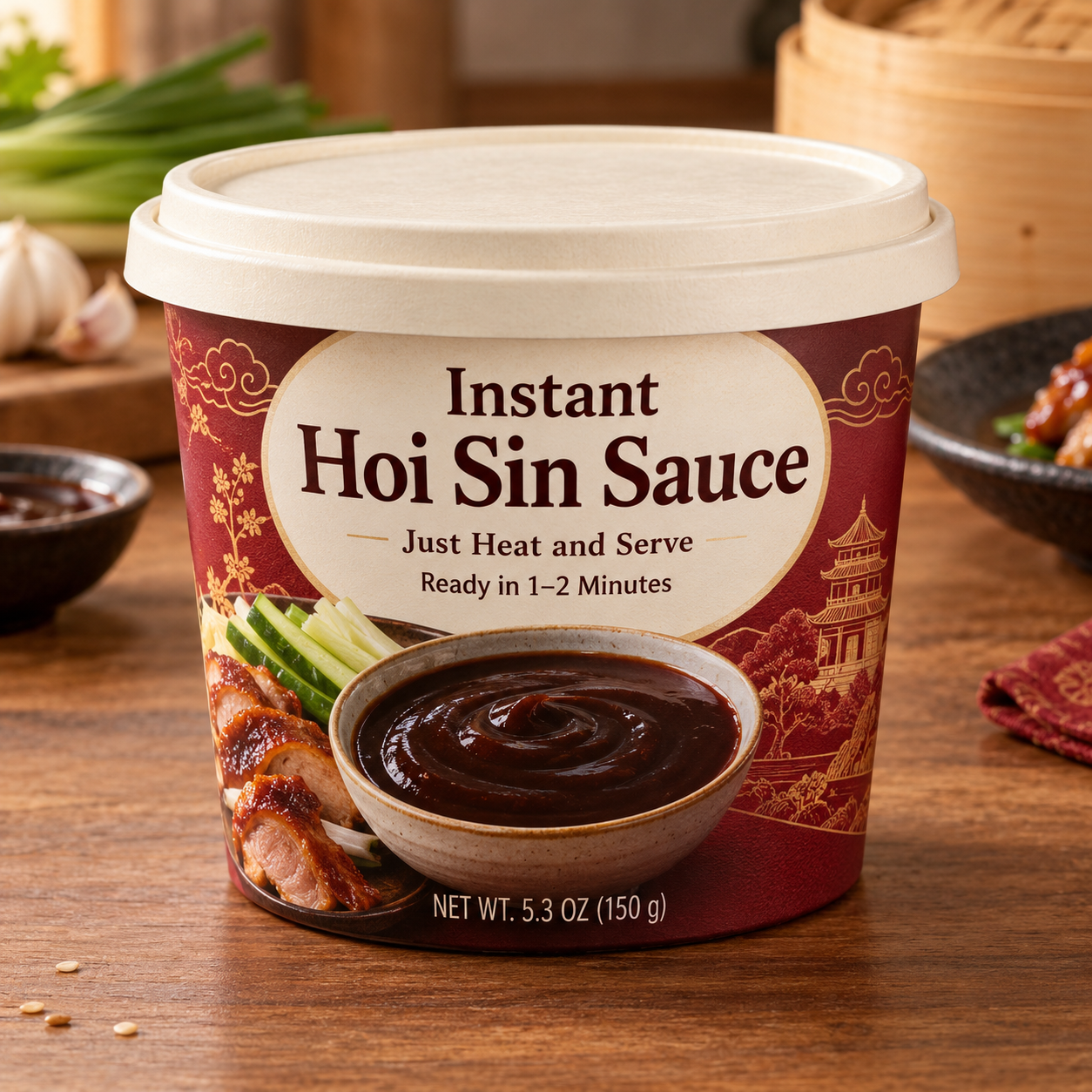 Instant Hoi Sin Sauce (Just Heat and Serve)