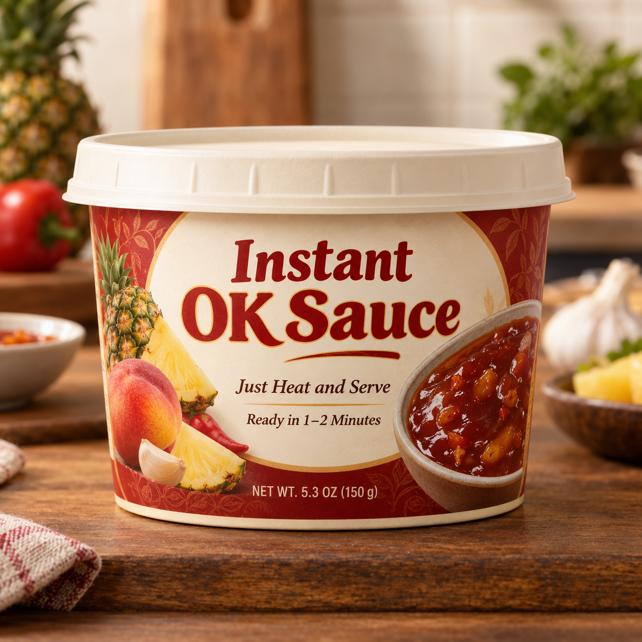 Instant OK Sauce (Just Heat and Serve)
