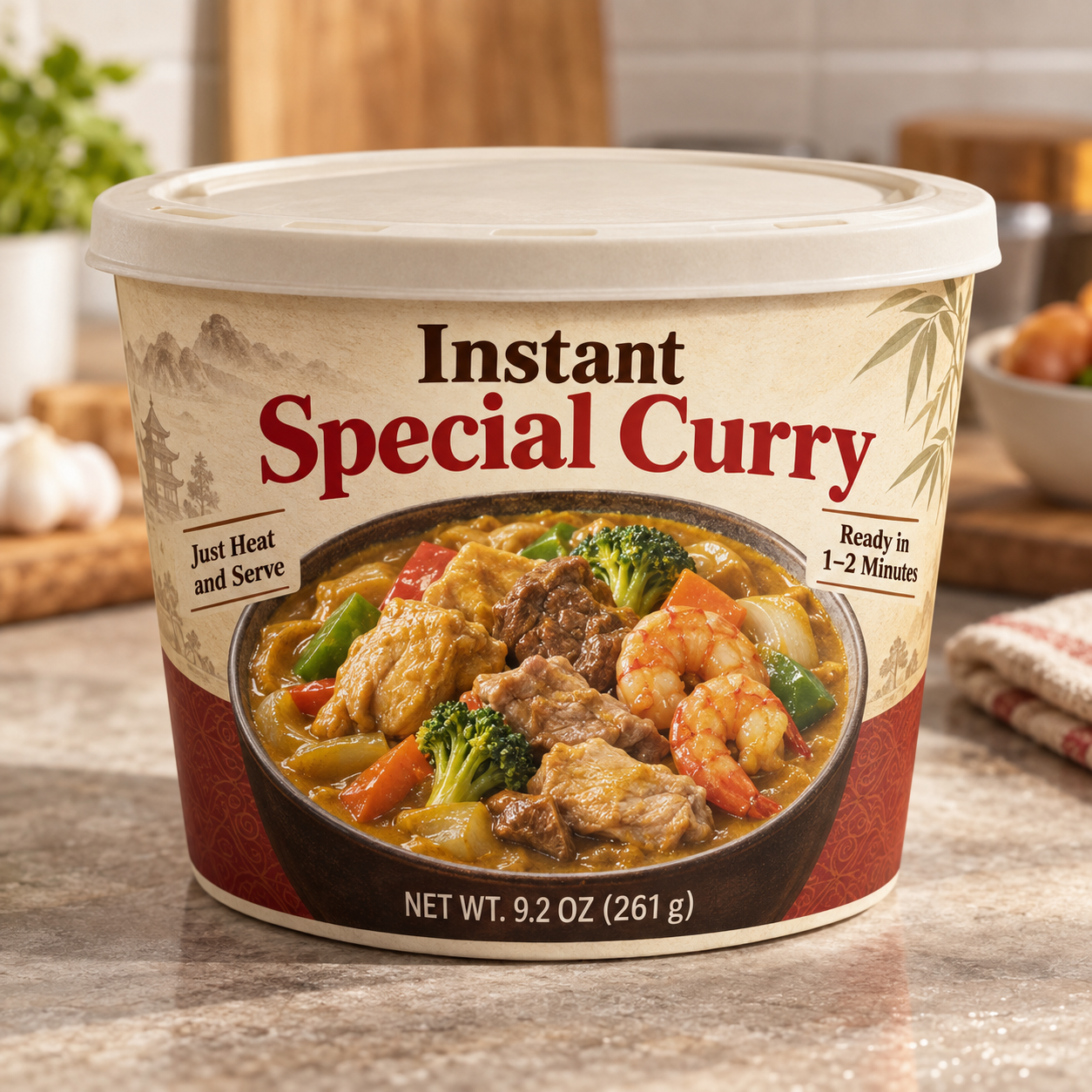Instant Special Curry (Just Heat and Serve)